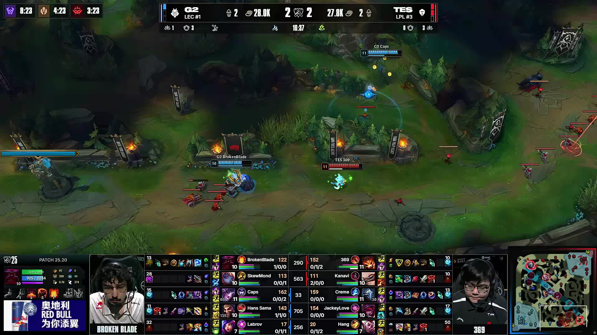 小草包沙皇乱戳 泡芙女警乱射 Heart勇敢开团 泡芙队扳回一城